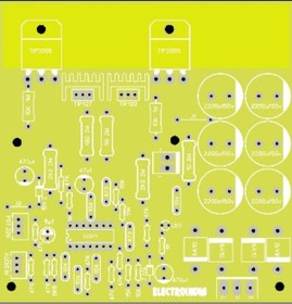 Resim 80 Watt Subwoofer Mono Amfi Devresi 