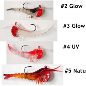 Resim Lupo Caridinas 9cm 14gr Silikon Karides Yem 