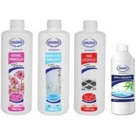 Resim Ersağ Genel Temizlik + Banyo & Wc Temizleyici + Yağ Çöz + Damla Konsantre 