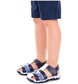 Resim Kiko Kids Erkek Çocuk Sandalet Arz 2356 Lacivert - Mavi 