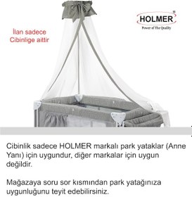 Resim Holmer Lüks Cibinlik Holmer Park Yataklar/anne Yanı İçin 