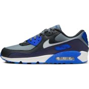 Resim Nike Air Max 90 Leather Goretex Grey Sneaker Hakiki Deri Su Geçirmez Nefes Alan Erkek Günlük Spor Ayakkabı Gri 