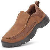 Resim Erkek Tıknaz Outdoor makosens Slip-on Spor Ayakkabı - Atletik Ayakkabılar - Rahat Ve Nefes Alabilen Yürüyüş Ayakkabıları 