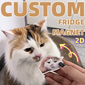 Resim Özel Akrilik Evcil Hayvan Fotoğraf Manyetik - Kedi ve Köpek Severler İçin Kişiselleştirilmiş Buzdolabı Manyetiği | Ölen Evcil Hayvanlar İçin Kalbimle Hafızalı Hediye | 4.98 cm "Özde Kalbimizde" Anma | Doğum Günleri ve Noel Dekoru İçin İdeal, Kedi Severleri İçin Hediyeler 