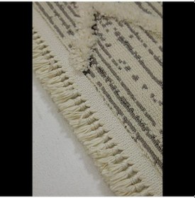 Resim Hoom Rugs Step 2204 Gri İskandinav Halı 