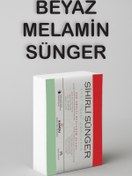 Resim QURRY 1 Adet Melamin Sünger, Çizik Giderici Sünger, Duvar Temizleme Süngeri, Silgi Sünger, Sihirli Sünger 