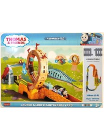 Resim Fisher-Price Fisher Price Thomas ve Arkadaşları Çemberde Dönüş Eğlencesi Oyun Seti Mega Boy HJL20 