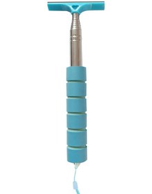 Resim Teleskopik Araba Aynası Sileceği - Paslanmaz Çelik Temizleme Fırçası Mavi 