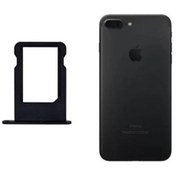 Resim iPhone Uyumlu 6S Plus Sim Kapağı Tepsisi Black 