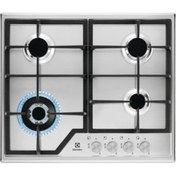 Resim Electrolux EGS6436SX Ankastre Ocak Inox 