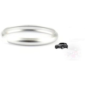 Resim Mini Cooper Kumanda Halkası Alüminyum R55 R56 R57 R58 R59 R60 Metal Kumanda Çerçevesi Silver 