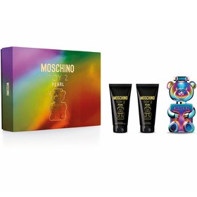 Resim Moschino Toy 2 Pearl Kadın Parfüm Seti 24 (edp parfüm 50ml+duş jeli 50ml+vücut losyonu 50ml) 