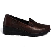 Resim Bestello Bağcıksız Poliüretan Taban Comfort 017-p27 Kadın Ayakkabı Kahve Bakır 