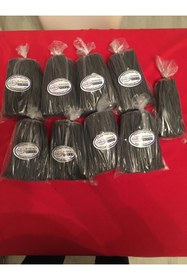 Resim galipoglu Pvc Kaplı Kablo Bağlama Teli (SİYAH) 17 Cm'lik / 500 gram 