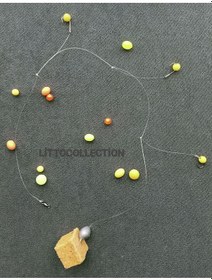 Resim Küspe'li Sazan Çaparisi Janjan Sarı Boncuk'lu 