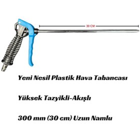 Resim Nt Tools Nttha3 Yeni Nesil Plastik Yüksek Akışlı Hava Tabancası 