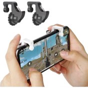 Resim One Pair Profesyonel Joystick Pubg Oyun Ateşleyici Aparat 2 ADET-(5775) - CHT4015-1296 
