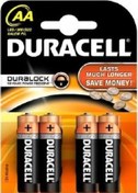 Resim Alkalin Kalem Pil (AA) 4 LÜ Kartela Duracell