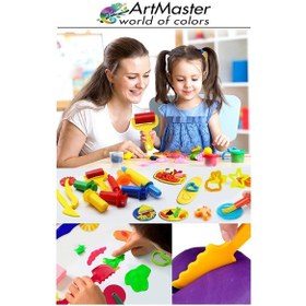 Resim Renkli Oyun Hamuru Enjektör Seti 4 Lü 1 Paket 4 Çeşit Enjektör Oyun Hamuru Kalıbı Okul Öncesi Kreş Etkinlik Aktivite Çok Renkli 