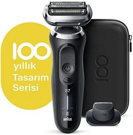 Resim Braun 7 Serisi N1200SX 100. Yıl Özel Max Serisi AutoSence 360° Flex Şarjlı Tıraş Makinesi 