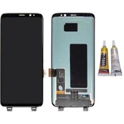 Resim Te Samsung Uyumlu S8 G950f Uyumlu Lcd Ekran Dokunmatik Servis + B7000 