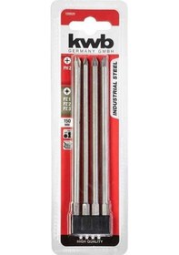 Resim Kwb 120920 Vidalama Uç Seti 4 Parça 150 Mm 