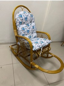 Resim Klasbambumobilya Bambu Sallanan Sandalye Tv Koltuğu Büyük 