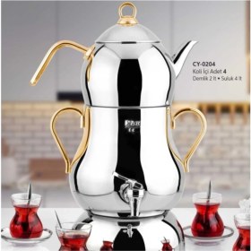 Resim Tekno Trust LİNES-152.2.10.011 - Lines Semaver Şahmeran Altın Sap 