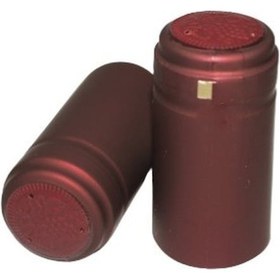 Resim 100 Adet Bordo Kapşon 315X60 Mm Şarap Zeytinyağ Şişesi Kapatma K 