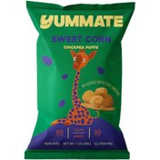 Resim YUMMATE Süt Mısır Aromalı Nohut Cipsi 28g 
