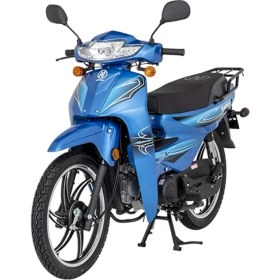 Resim Mondial 50 Sfc Mini EC Mavi Elektrikli Motosiklet Çevre Dostu Tasarım Yüksek Taşıma Kapasitesi 