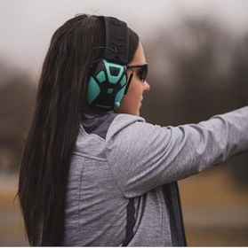 Resim CALDWELL E-MAX® Pro Series Electronic Earmuff 23 dB Atış Kulaklığı Aqua 