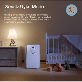 Resim 5'i 1 Arada Hava Temizleyici, True Hepa, Karbon Filtre 