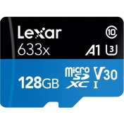 Resim Lexar 633 x 128G Sürüş Kaydedici Tf Kartı - Mavi + Siyah (Yurt Dışından) 