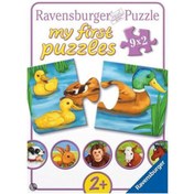 Resim Ravensburger 9x2 Parça Puzzle Hayvanlar 073313 