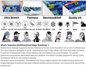 Resim e taktik Extreme Dijital Desing Seamless +UV Mavi Renkli Desenli Boyunluk Bandana Buff Saç Bandı Maske Balaklava Toka 