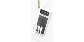 Resim Acl PB-20000 Mah Güneş Enerjisiyle Dolan Tüm Cihazlara Uyumlu Powerbank 
