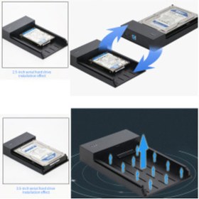 Resim CODEGEN (cdg-hdc-35bp) 2ın1 2.5 /3.5 Inc Usb 3.0 Siyah Harddısk Kutusu 