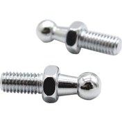 Resim Xindoker M8 Dişli 10mm Toplu Somun, Gaz Yayları İçin Uygun, 2 Adet Paket, Dayanıklı Metal, Sı-at11099 