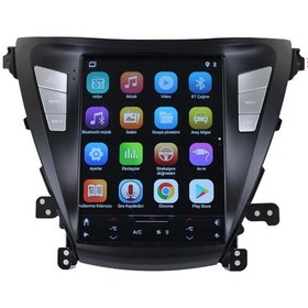 Resim Hyundai Elantra 2014 9.7 inç Tesla 4-64 GB Android Carplay Multimedya 