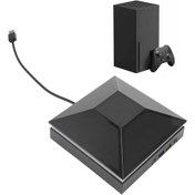 Resim Tenfowee Xbox Series X Konsolu İçin Soğutma Fan Kapağı, 7 Renk Led Işığı, Usb 2.0 Ve 3.0 Portları, Dokunmatik Anahtar, 3 Seviye Hız Ayarı Sy-xsx-608 Siyah 