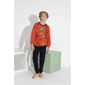 Resim Rapapa AYKIDS Erkek Çocuk Baskılı Uzun Kollu Pijama Takımı Mevsimlik 74131-Y 