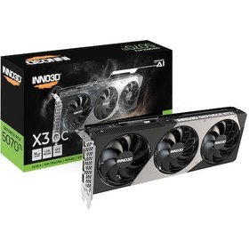 Resim INNO3D RTX5070TI 16GB N507T3-16D7X-176068N X3 Oc Gddr7 256BIT HDMI Dp Pcıe 5.0 