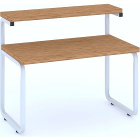 Resim Dehalimited Mutfak Organizer Tezgah Üstü Metal Raflı Mikrodalga Fırın Standı 