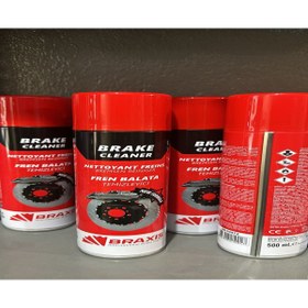 Resim BRAXIS Brake Cleaner 500Ml 