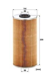 Resim H 12 105 X - Yağ Filtresi - Mann Fılter 
