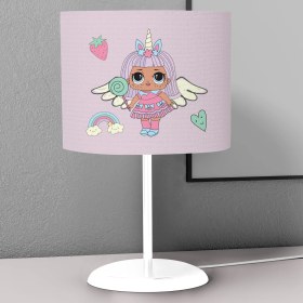 Resim Lina Home Bebek, Çocuk Odası Modern Temalı Tekli Masaüstü Abajur Gece Lambası Model 00262 