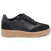 Resim Derinet Hakiki Deri Bağcıklı Kadın Sneaker 