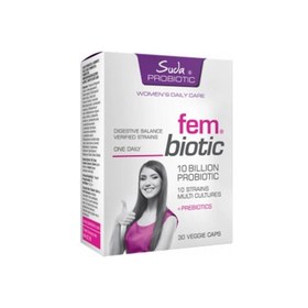 Resim Suda Vitamin Probiotic Fem Biotic 30 Veggie Kapsül 