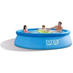 Resim Şişme Aile Havuzu - Intex - Easy - Mavi - 366 x 76 cm (28130) 